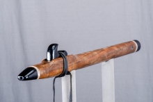 Bastogne Walnut Native American Flute, Minor, Mid G-4, #O16L (1)